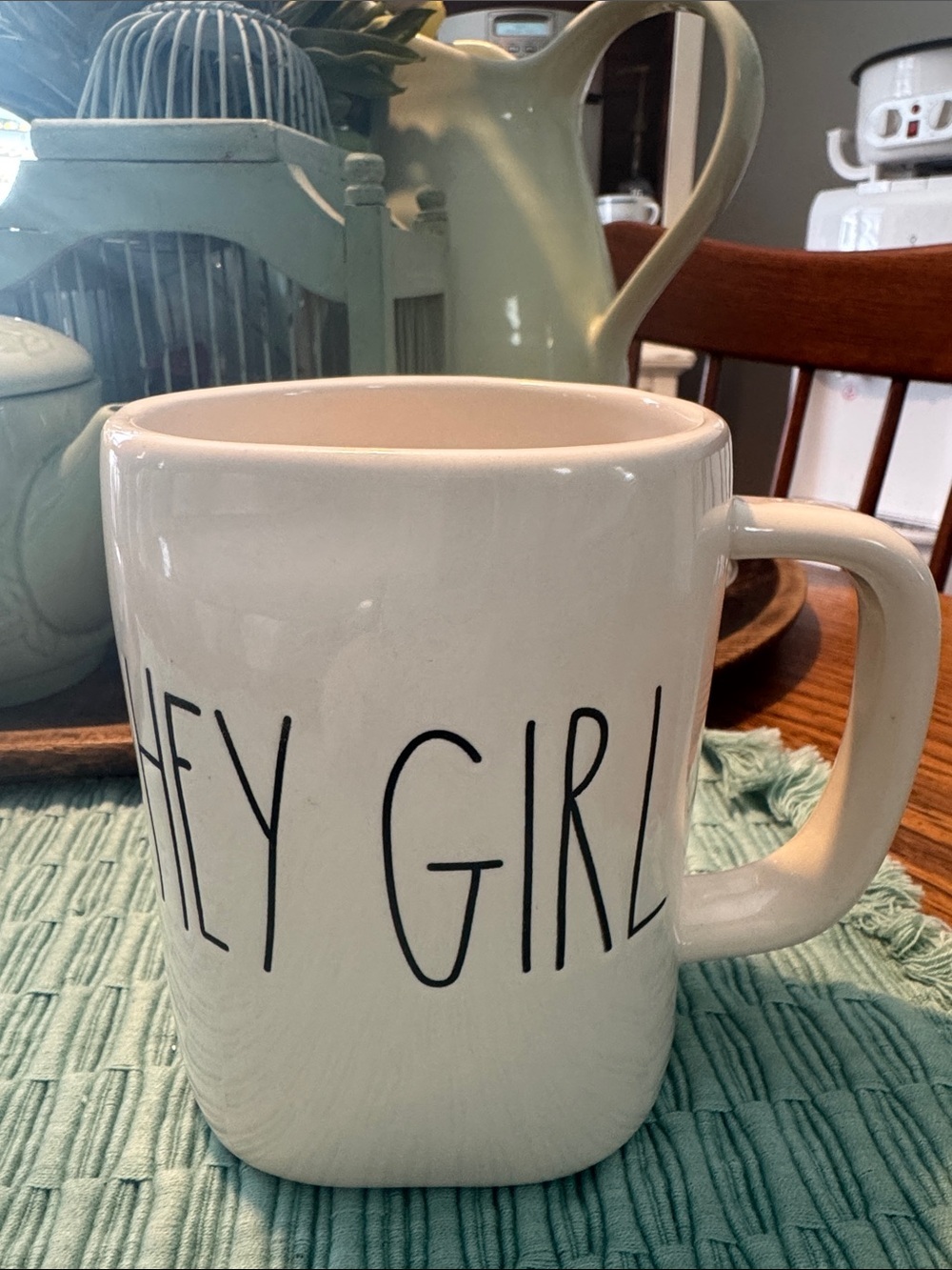 Rae Dunn “HEY GIRL” Mug